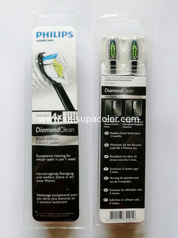 philips sonicare diamondclean toothbrush heads black