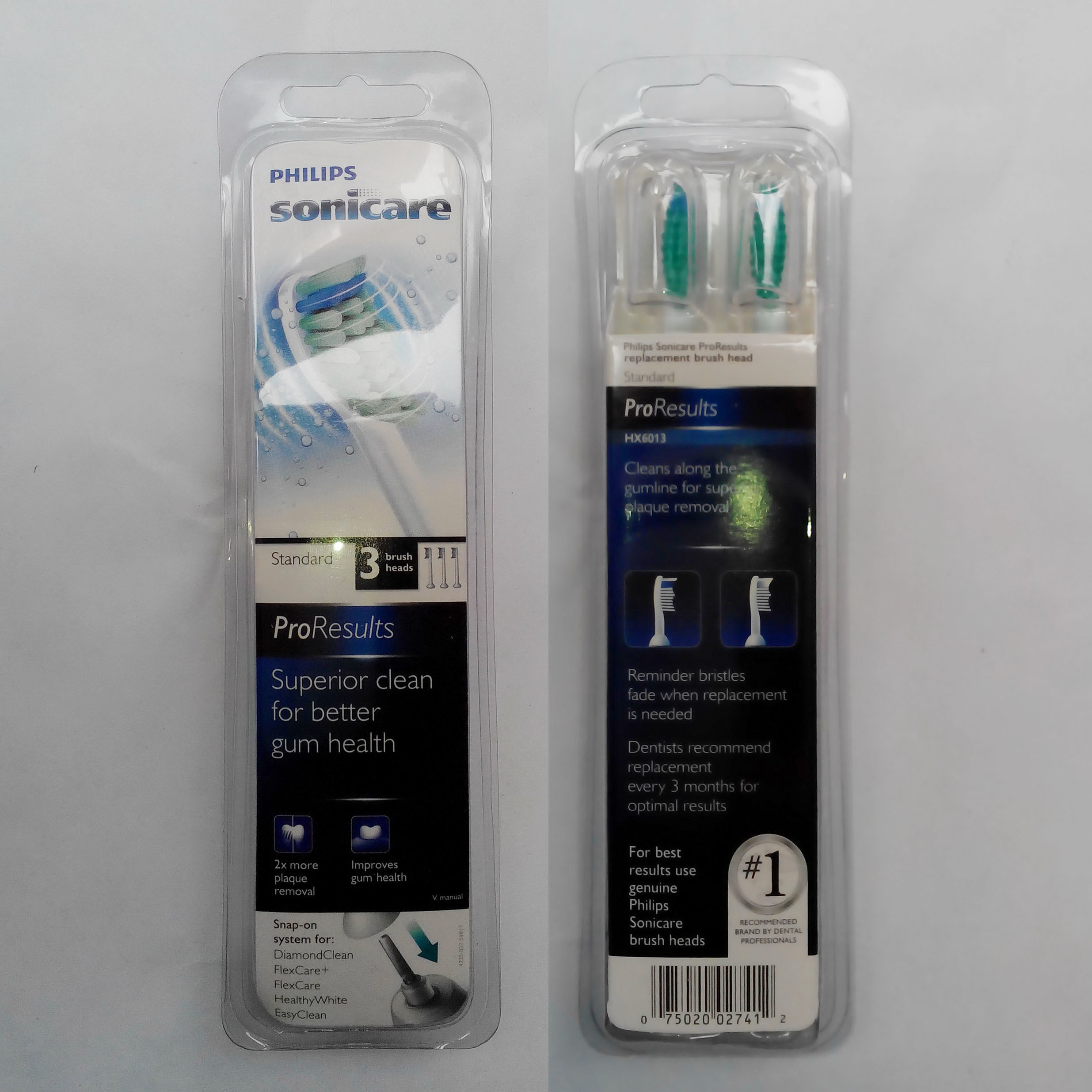 philips sonicare pro results toothbrush heads